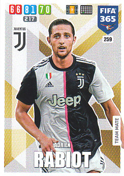 Adrien Rabiot Juventus FC 2020 FIFA 365 #259